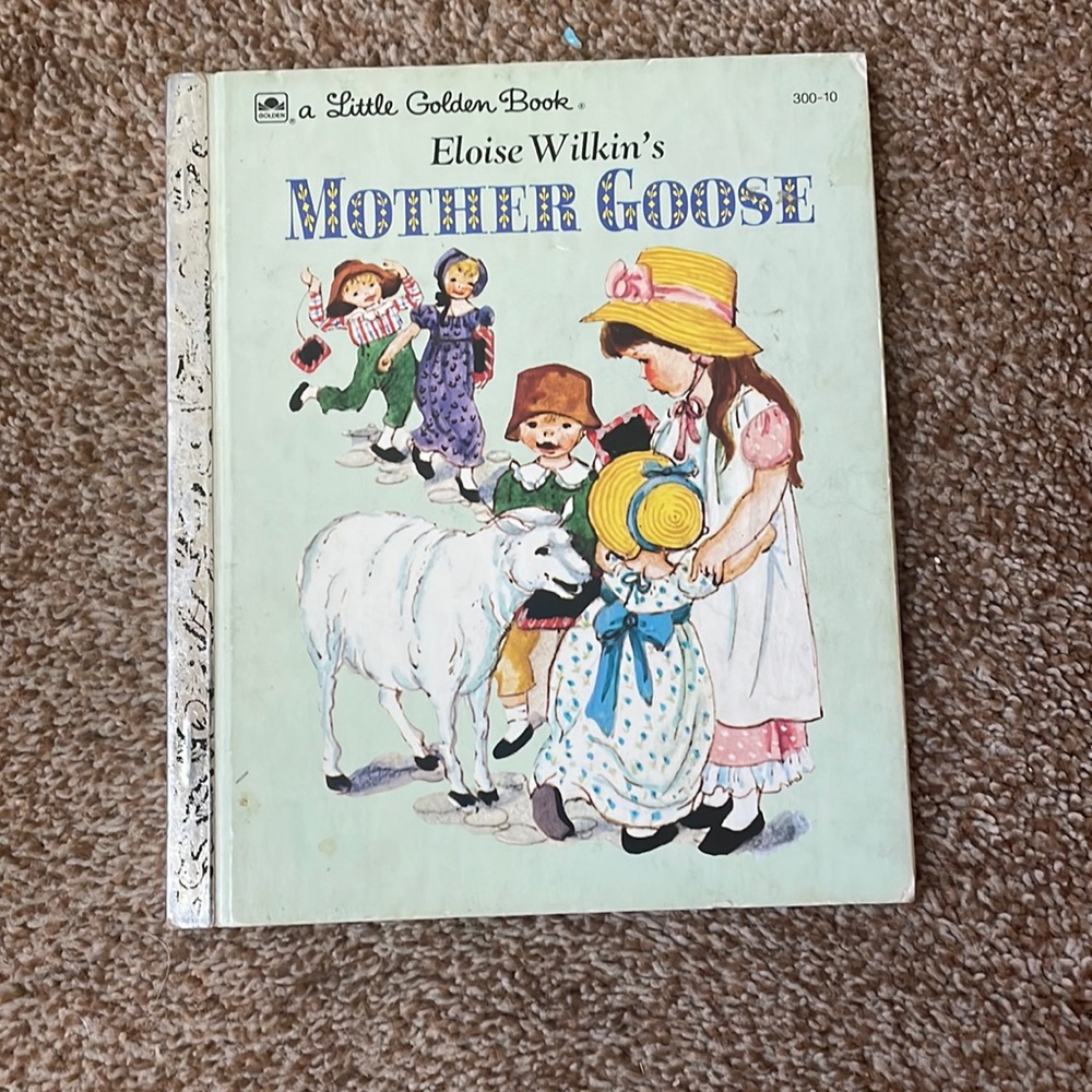 VTG little golden book Eloise Willin’s mother Goose 1961
